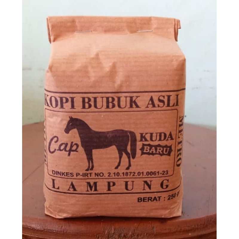 

KOPI KUDA LAMPUNG ASLI 1 PACK L.11 250 GRAM