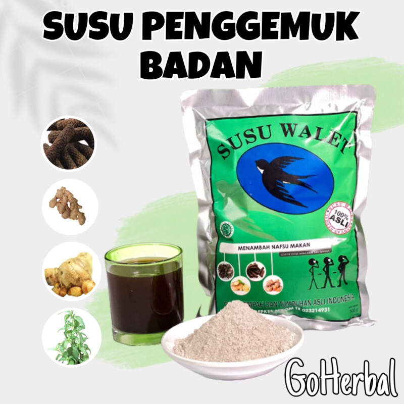 

Susu Walet Original 500 gram / Susu Penggemuk Badan