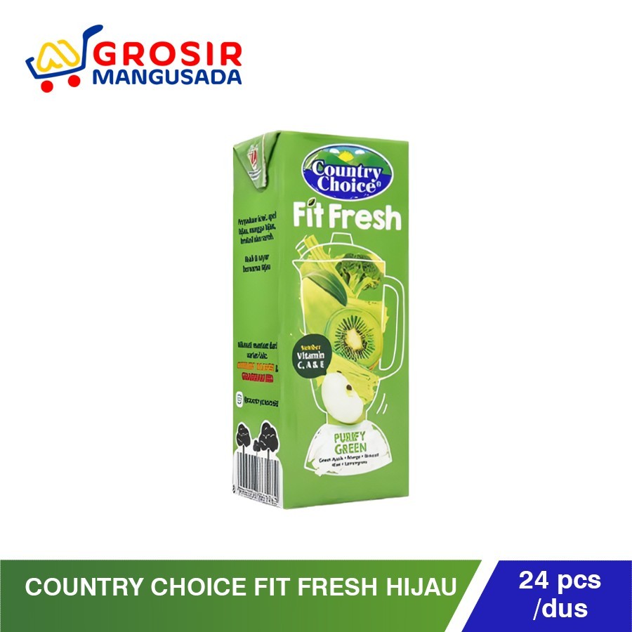 

Country Choice Fit Fresh Hijau Juice - 1 pcs