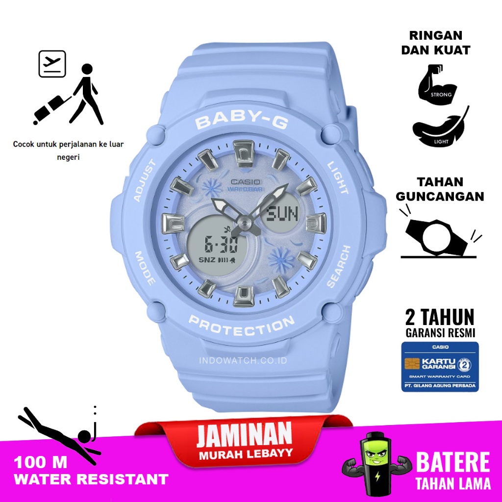 Casio Baby-G BGA-270FL-2A baby g bga 270 original garansi resmi