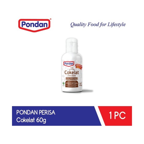 

Perasa Makanan Cokelat Pondan Perisa Makanan 60gr