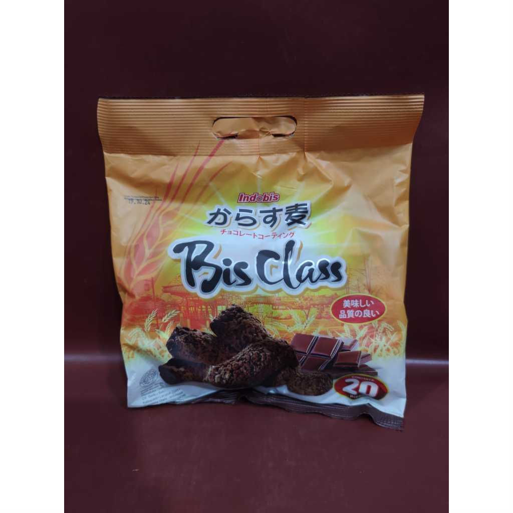 

Indobis Bis Class Snack Oat Chocolate 140g - Snack Gandum Oat Coklat Indobis