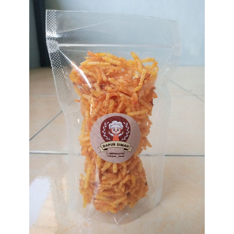 

Kering Kentang Mustofa Pedas Manis Kemasan Pouch