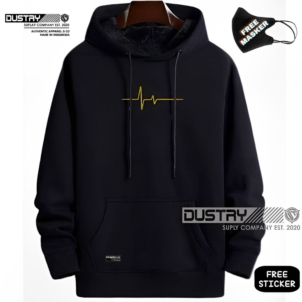 FAVORIT Sweater Hoddie Jaket DETAK Terbaru 2024 Trend OOTD Kekinian Unisex Pria Wanita 2025