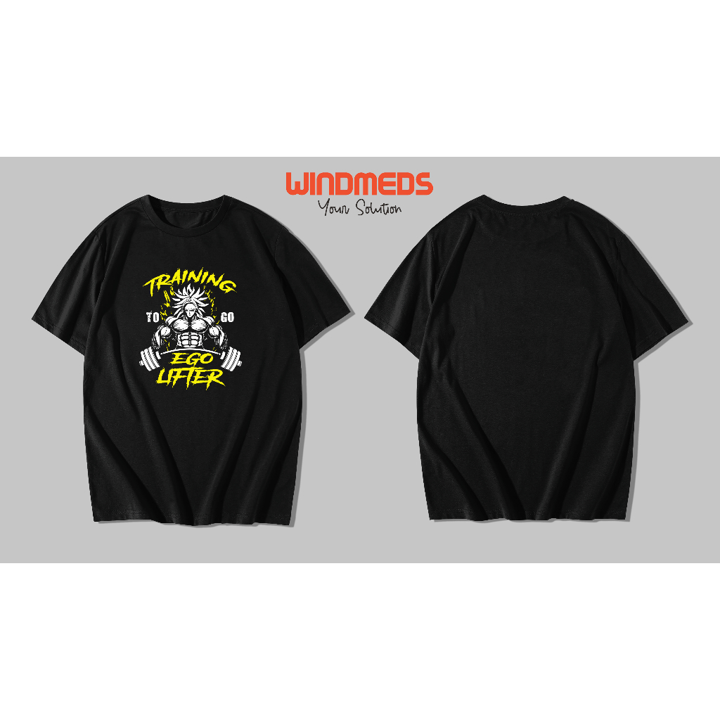 Kaos Gym Pendek Pria Egolifter