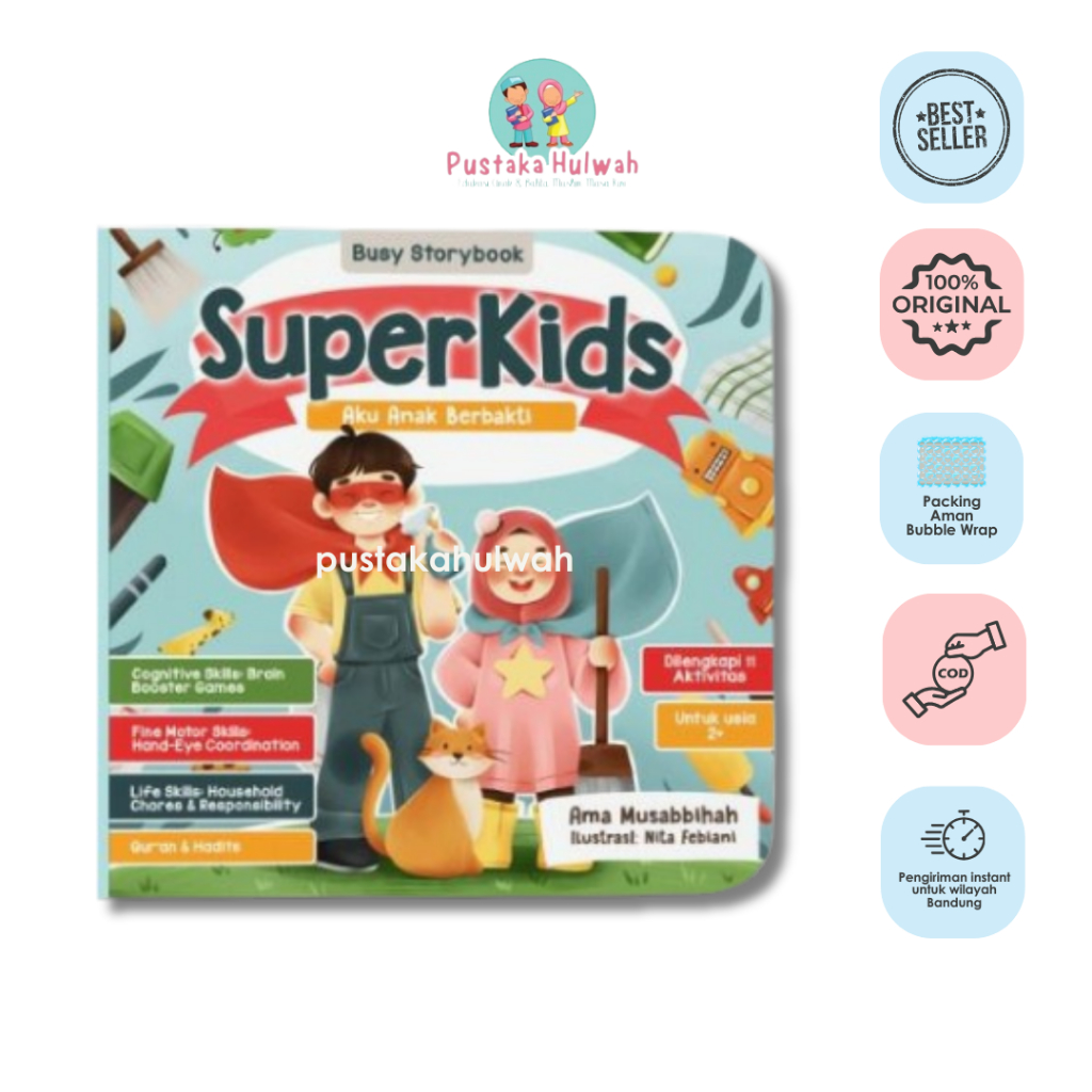 Busy StoryBook - SuperKids