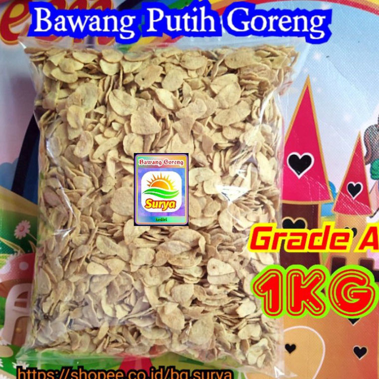 

[KODE N0RSQ] Bawang PUTIH Goreng Kiloan Harga 1kg