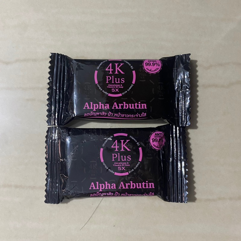 4K Plus Alpha Arbutin Facial Soap Mini