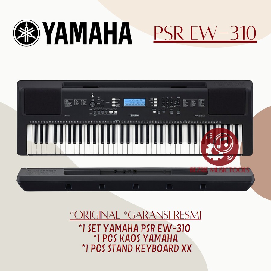 Yamaha PSR-EW 310 76-Keys Portable Keyboard Original Garansi PSR-EW310