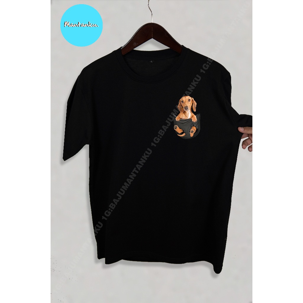 Kaos Anjing Lucu 3 - Lucu Meme Parodi T-shirt Distro Kualitas