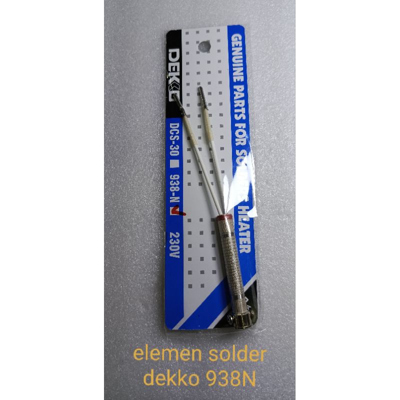 ELEMEN SOLDER 938-N 25~80 WATT DEKKO ORIGINAL ASLI