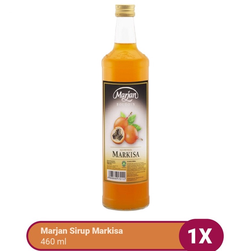 

[KODE PRODUK BJBYC5289] SIRUP MARKISA BOUDOIN MARJAN 460ML