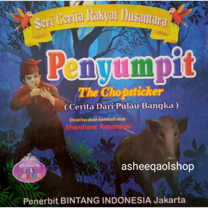 Buku Cerita Rakyat Dari Pulau Bangka Penyumpit