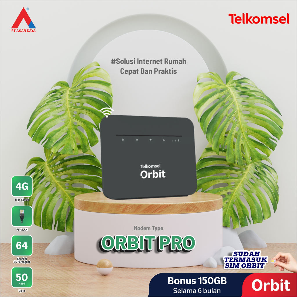 Orbit Star Pro - Modem Internet Telkomsel 4G