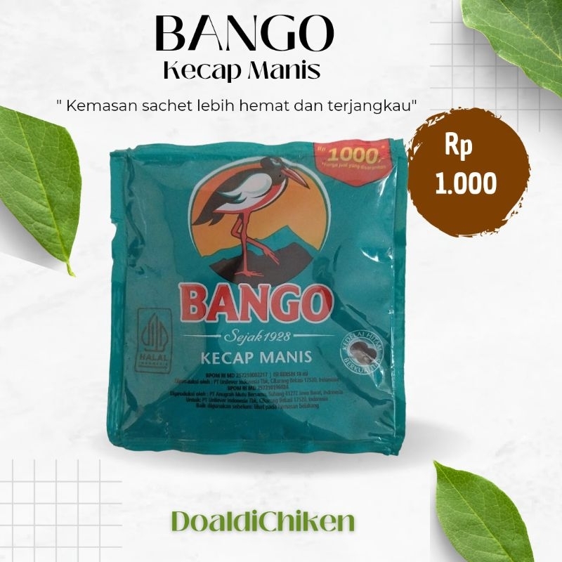 

Bango Kecap Manis Sachet 18ml