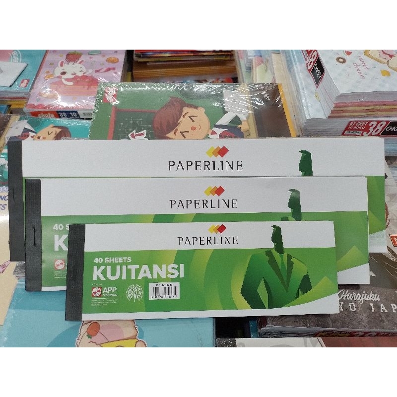 

kuitansi paperline sedang kt 40 T