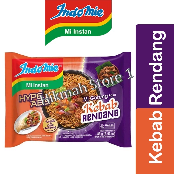 

Indomie Spesial NEW HYPE ABISS RASA KEBAB RENDANG NEW