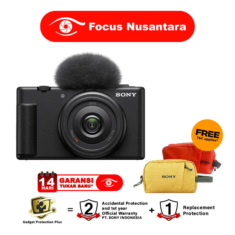 SONY ZV-1F / SONY ZV 1F / SONY ZV1F Digital Compact Kamera Vlog 4k