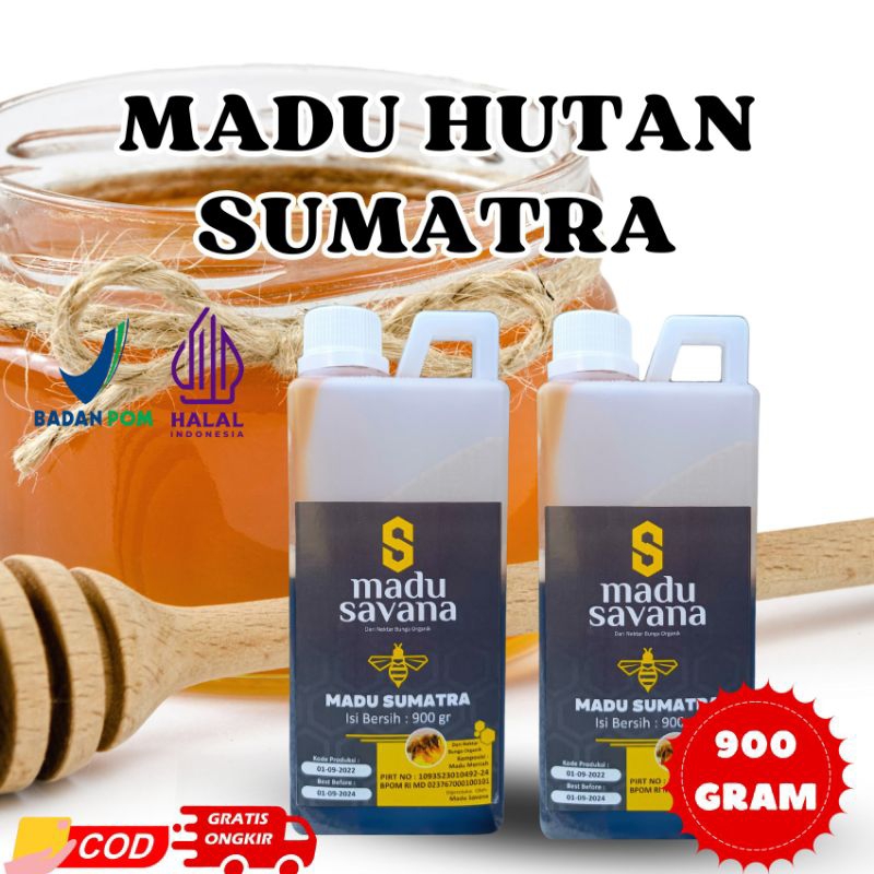 

Madu Sumatra Pilihan 900 Gram 100% Tanpa Campuran