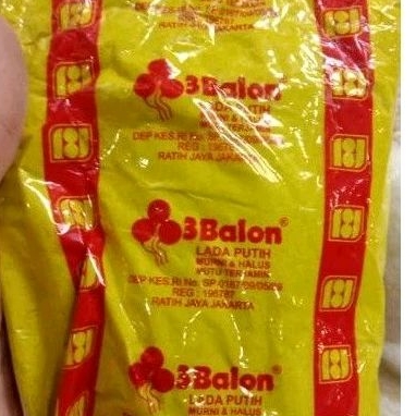 

lada bubuk murni cap balon 250 gram