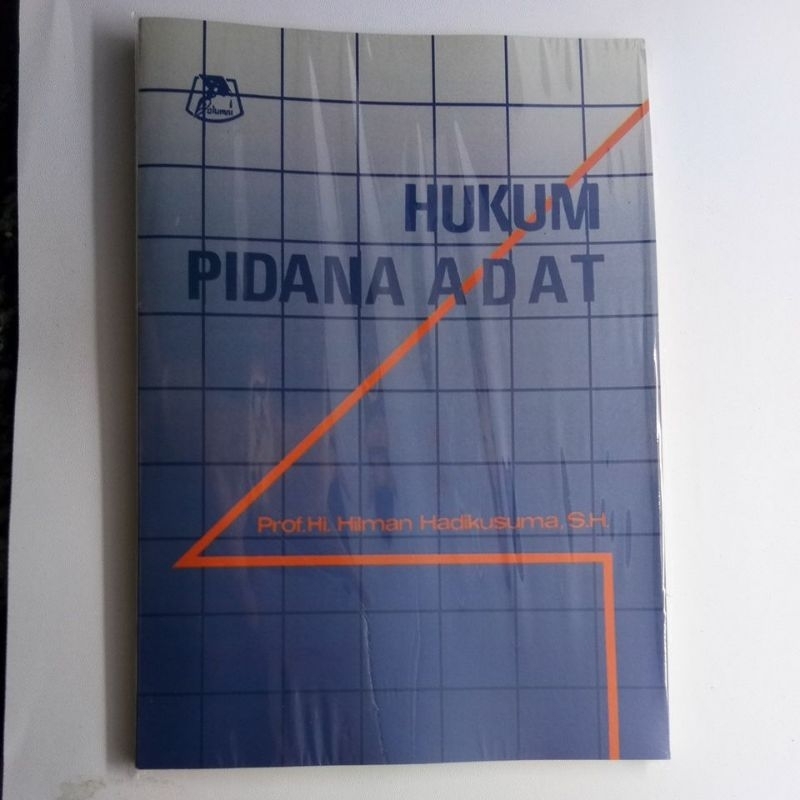 Buku Hukum Pidana Adat