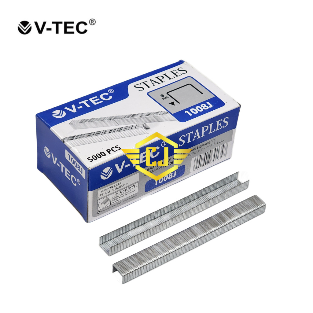

Isi Staples Gun Tacker V-TEC 1008J 8mm