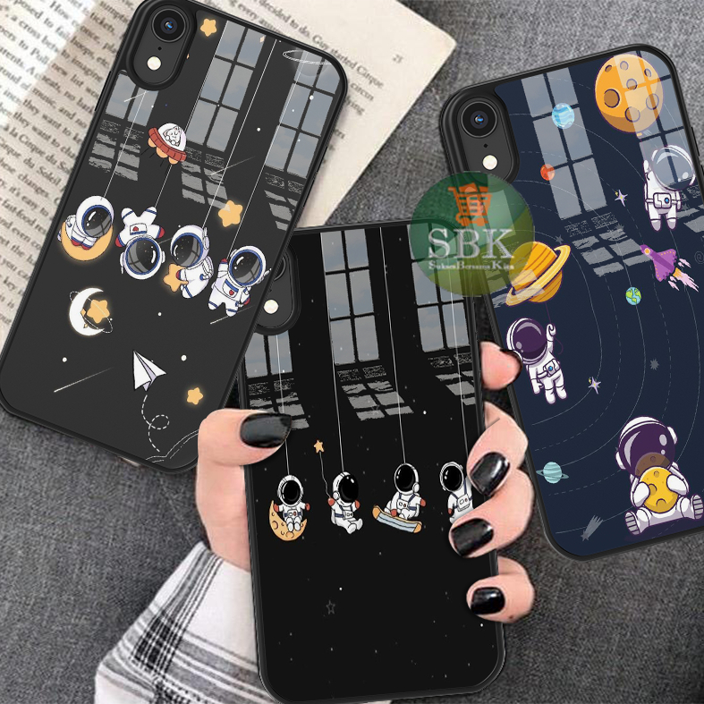 SBK - CASE HP GLOSSY 2D ASTRONAUT VIVO V23E Y75 Y33s Y15s Y21S Y20 Y30  Y50 Y91C V21 4G 5G Y71 Y81 V