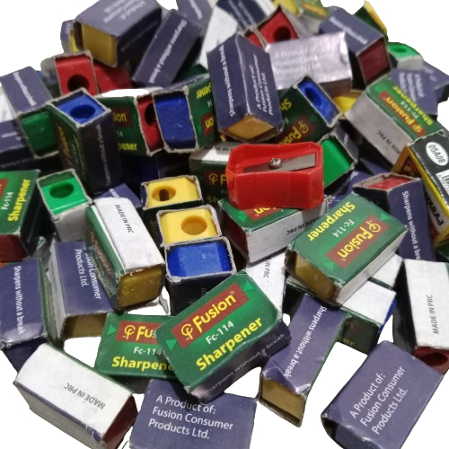 

100Pcs Serutan Pensil Roti Kotak