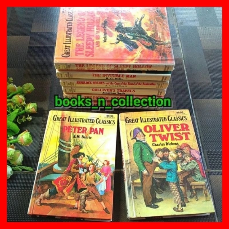 Novel klasik Great illustrated classics prelove