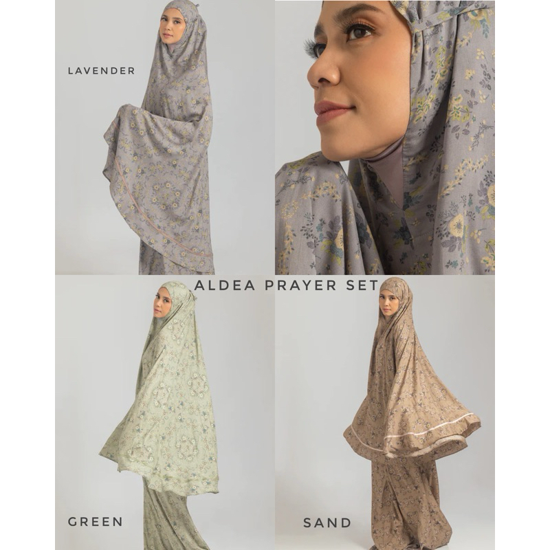 MUKENA LEBARAN DIARIO RAYON MURAH GIFT ALDEA PRAYER SET KAMI MUKENA