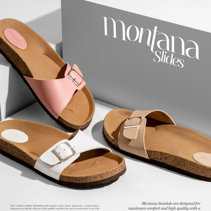 Thesilversky Montana Classic Sandal Strap Premium