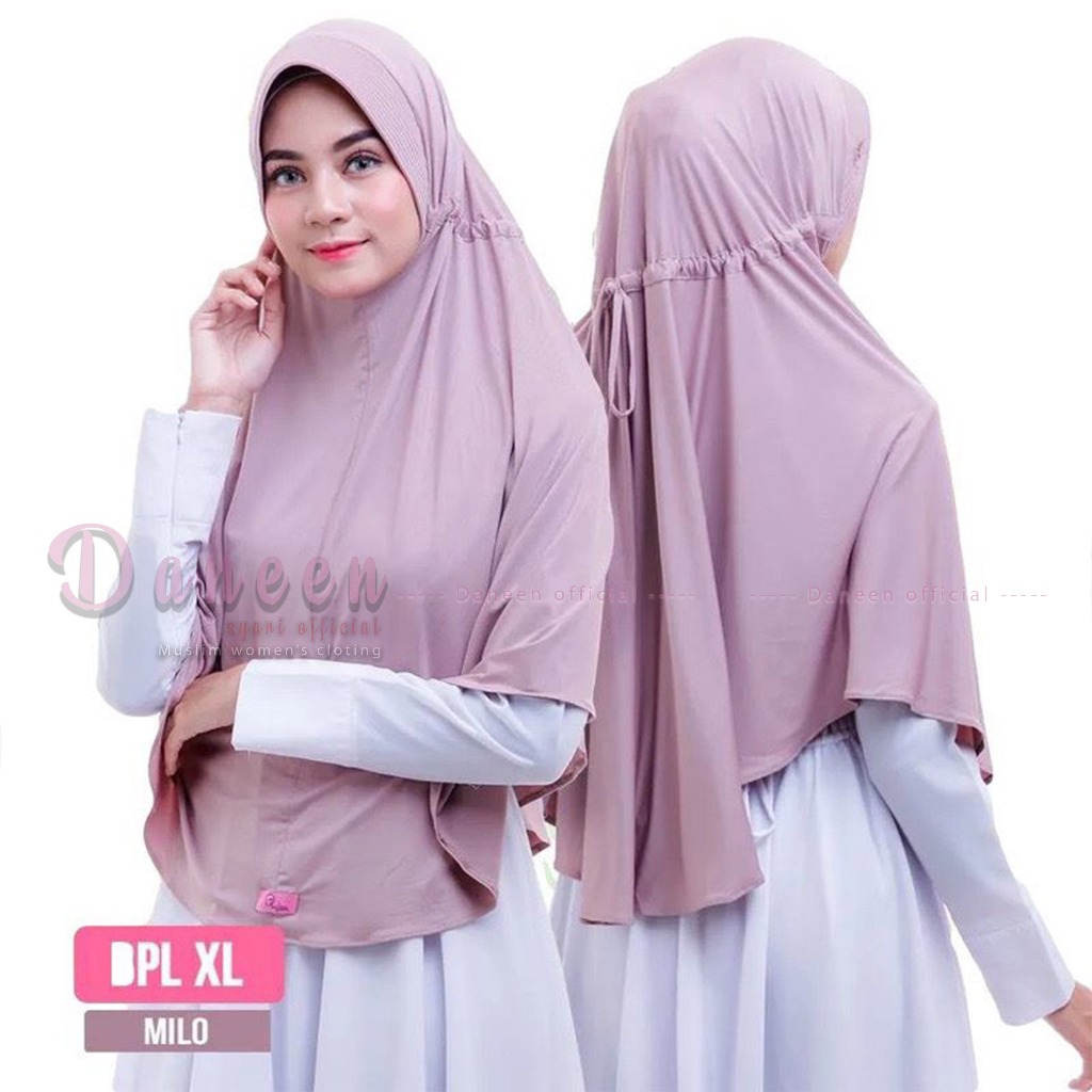 BERGO HAMIDAH SERUT SIZE XL // HIJAB INSTAN // BAHAN JERSEY PREMIUM