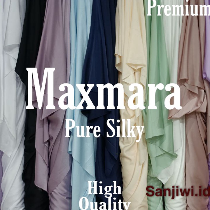 Bestseller Kain MAXMARA PREMIUM / Kain Bridesmaid / Kain Satin Maxmara Pure Silk