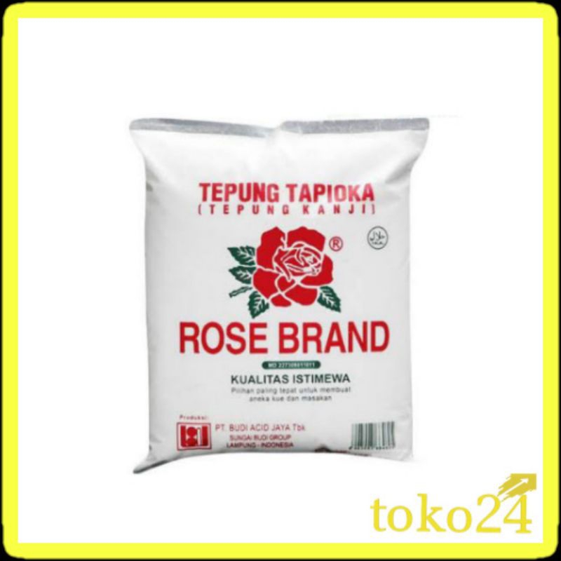 

Tepung Tapioka Kanji Rose Brand 1 kg