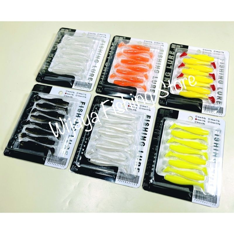 Umpan Pancing Soft Lure 6 cm Pas Replika Zman
