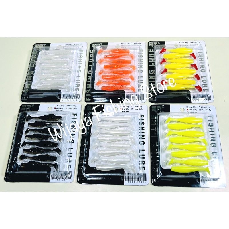 Umpan Pancing Soft Lure 6 cm Pas Replika Zman