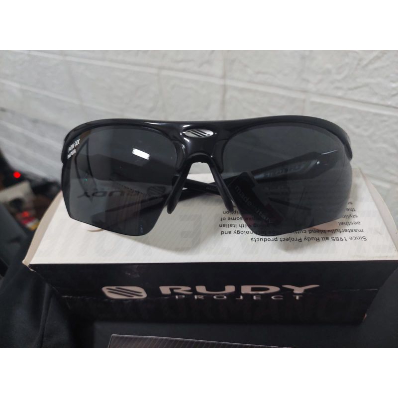 Kaca Mata Rudy Project, Stratofly Black Gloss Smoke