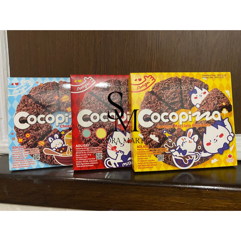 

COCOPIZZA CHEESE CHOCOLATE CARAMEL CHOCOLATE MILK CHOCOLATE 50gr