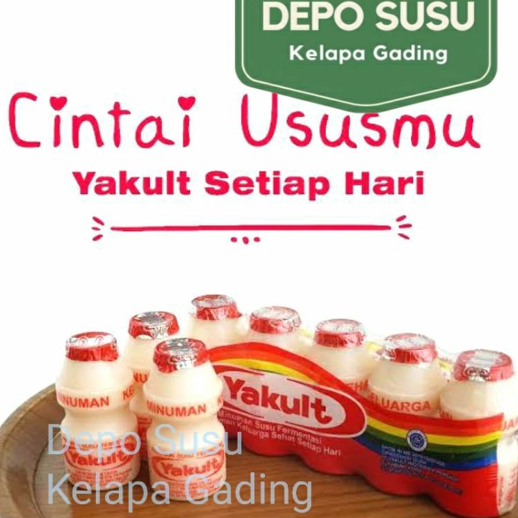 

D!skon Yakult Drink minuman Prebiotik | Susu Fermentasi Yogurt Yoghurt Segar Fresh Probiotic GOGO Order