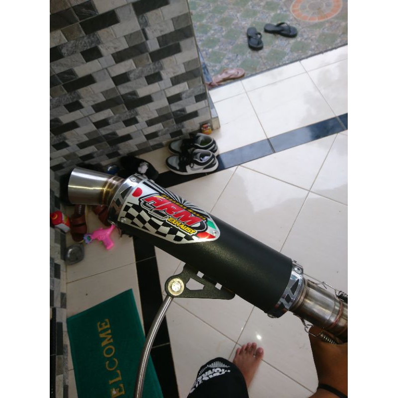 arm exhaust black series inlet 45 sarteng
