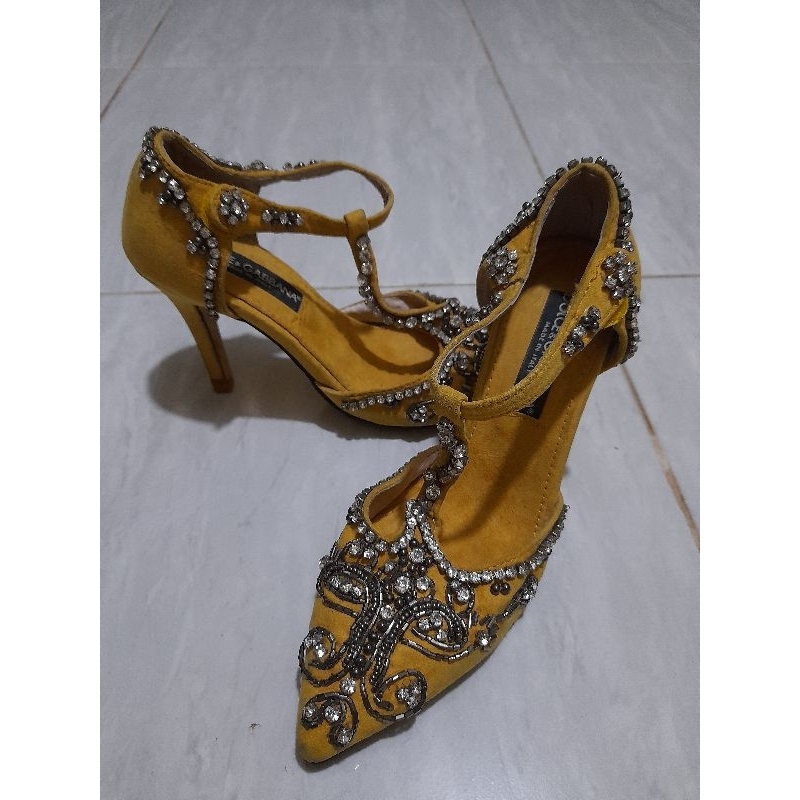 sepatu heels DOLCE GABBANA ORIGINAL size 36