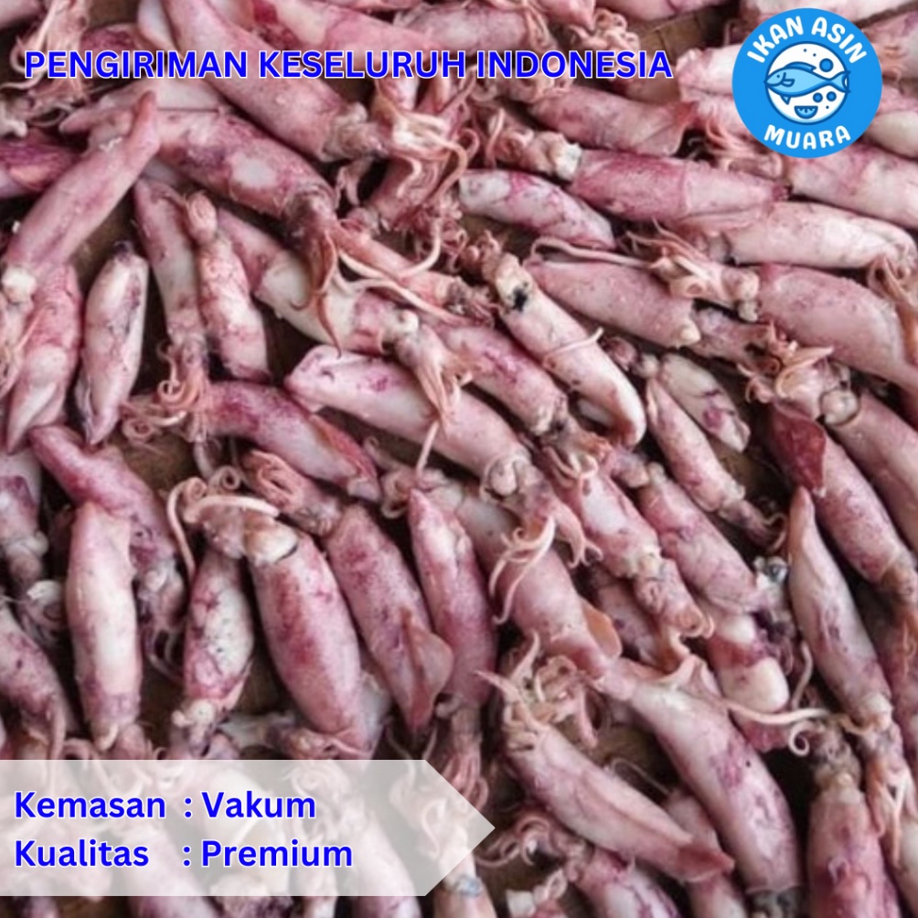 

R3ady St0ck Cumi Asin Kemasan Vakum 250 Gram - 500 Gram - Ikan Asin Muara Langsung proses