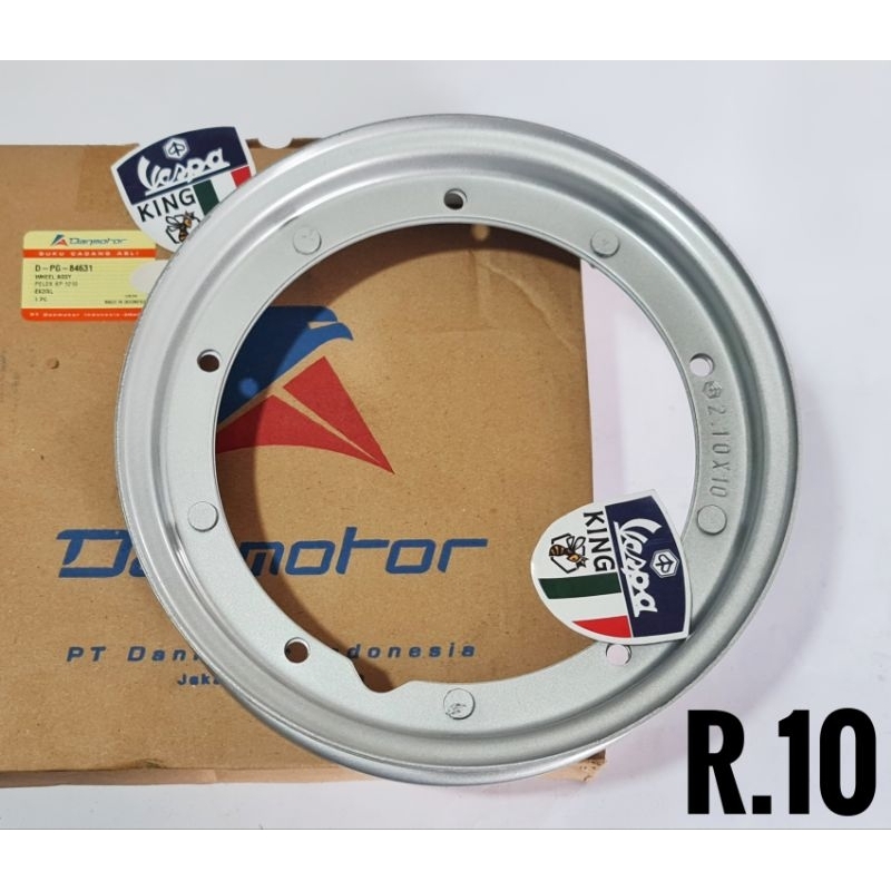 velg vespa ring 10 velg danmotor standar vespa Sprint Pts Px Excel Exclusive