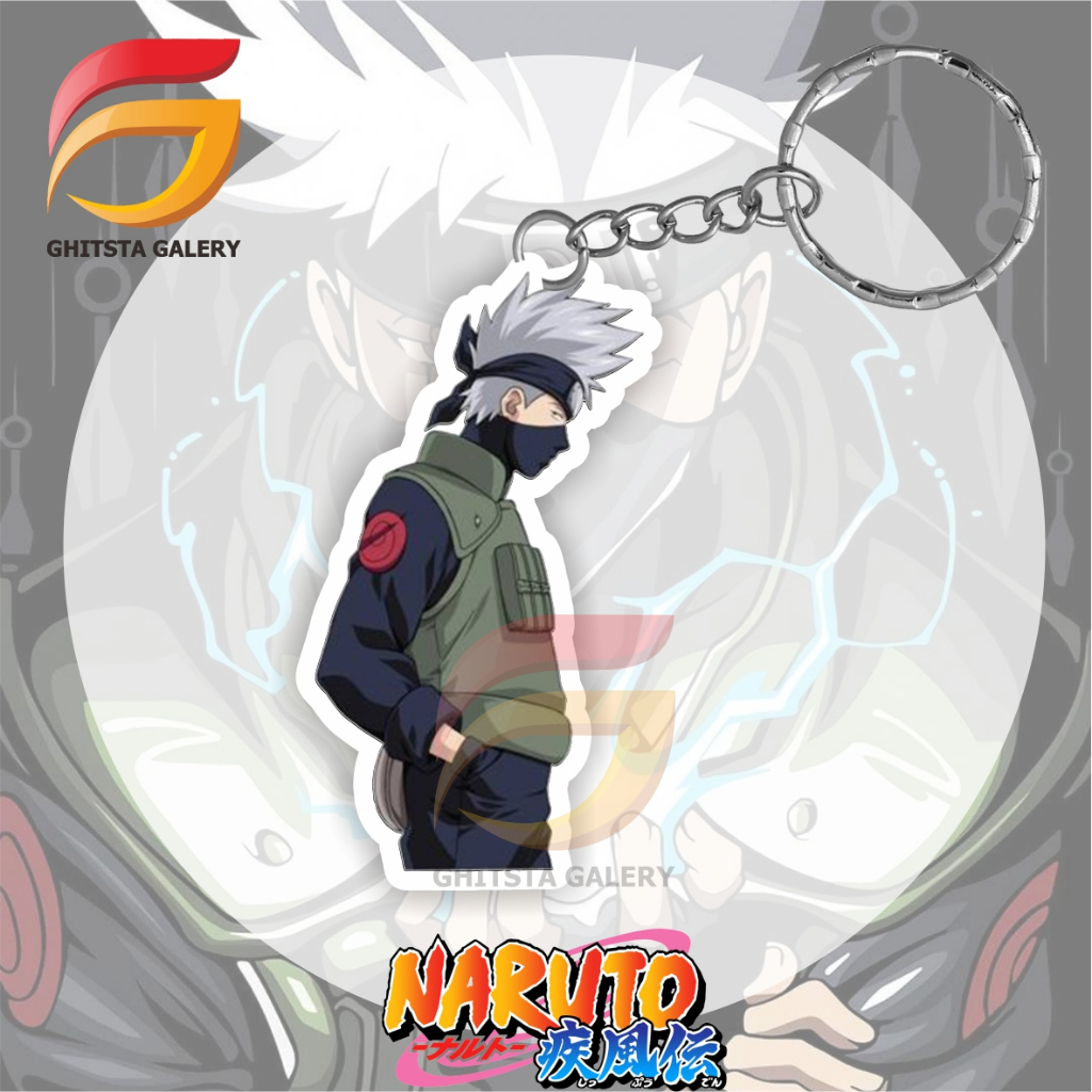 Gantungan Kunci KAKASHI - Anime Naruto - Gantungan Kunci Akrilik