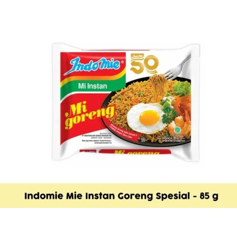 

Indomie Mie Instan Goreng Special 85gr