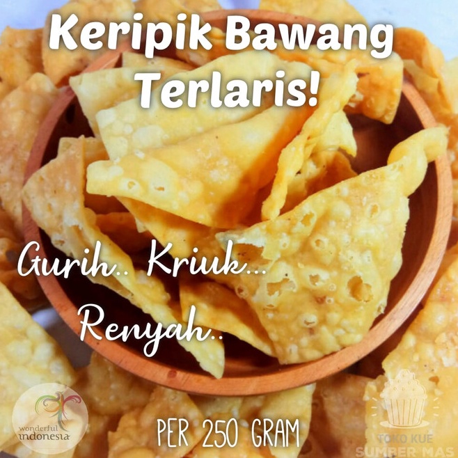 

Bayar Di Tempat KERIPIK BAWANG SPESIAL 500gr / CAMILAN KILOAN ➥☈✥