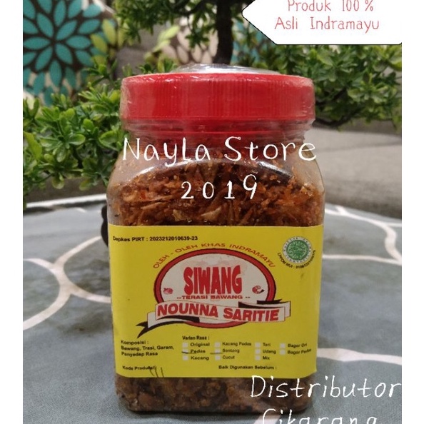 

Baru Siwang nounna saritie (170 gr) / Bawang goreng terasi TERLARIS ➩↓✮≛