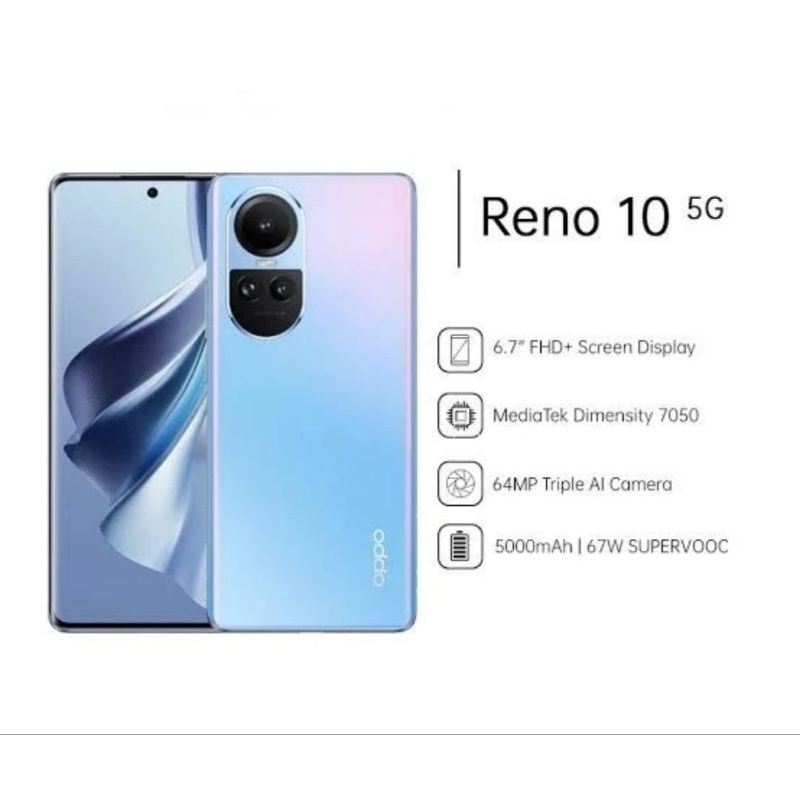 Oppo Reno 10 Pro 5G Ram 12/256Gb Garansi Resmi Indonesia