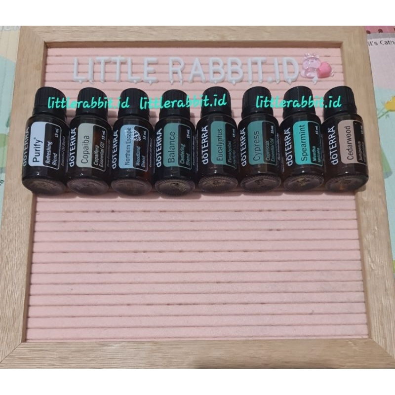 New DoTera 15ml Lavender Peace Breathe Easy Air Peppermint DigestZen Tea tree Rosemary Lemon