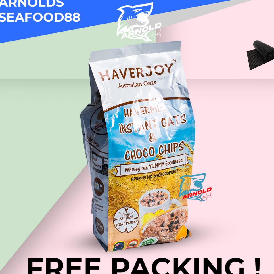 

Ready Haverjoy Havermix Instant Oats & Choco Chips 1KG / Australian Oat Laris